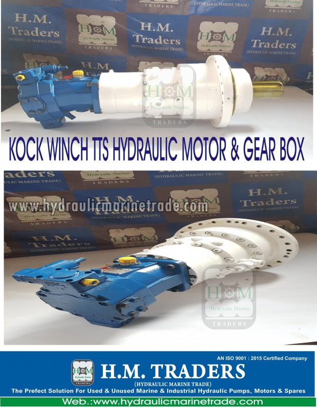 Used KOCK WINCH TTS HYDRAULIC MOTOR & GEAR BOX Hydraulic